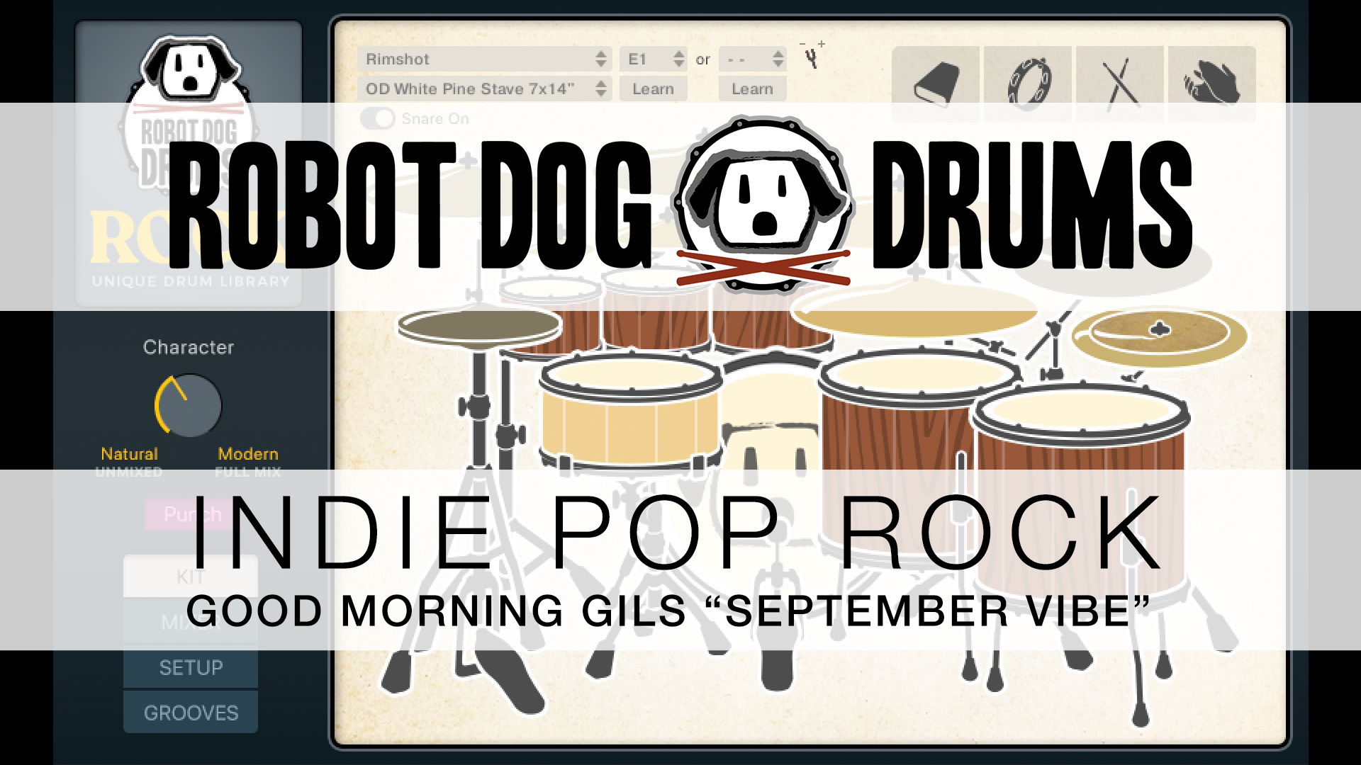 Robot Dog Drums - virtuální nástrojRobot Dog Drums - virtuální nástroj  